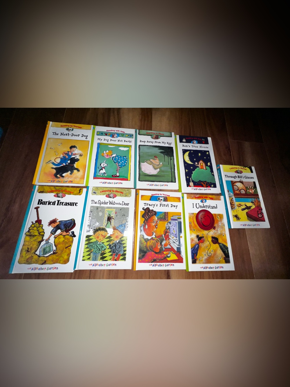 The Alphabet Garden Early Reader books